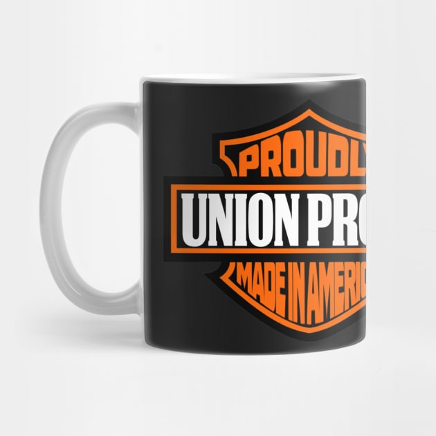 Union Proud - Proudly Made In America by  The best hard hat stickers 